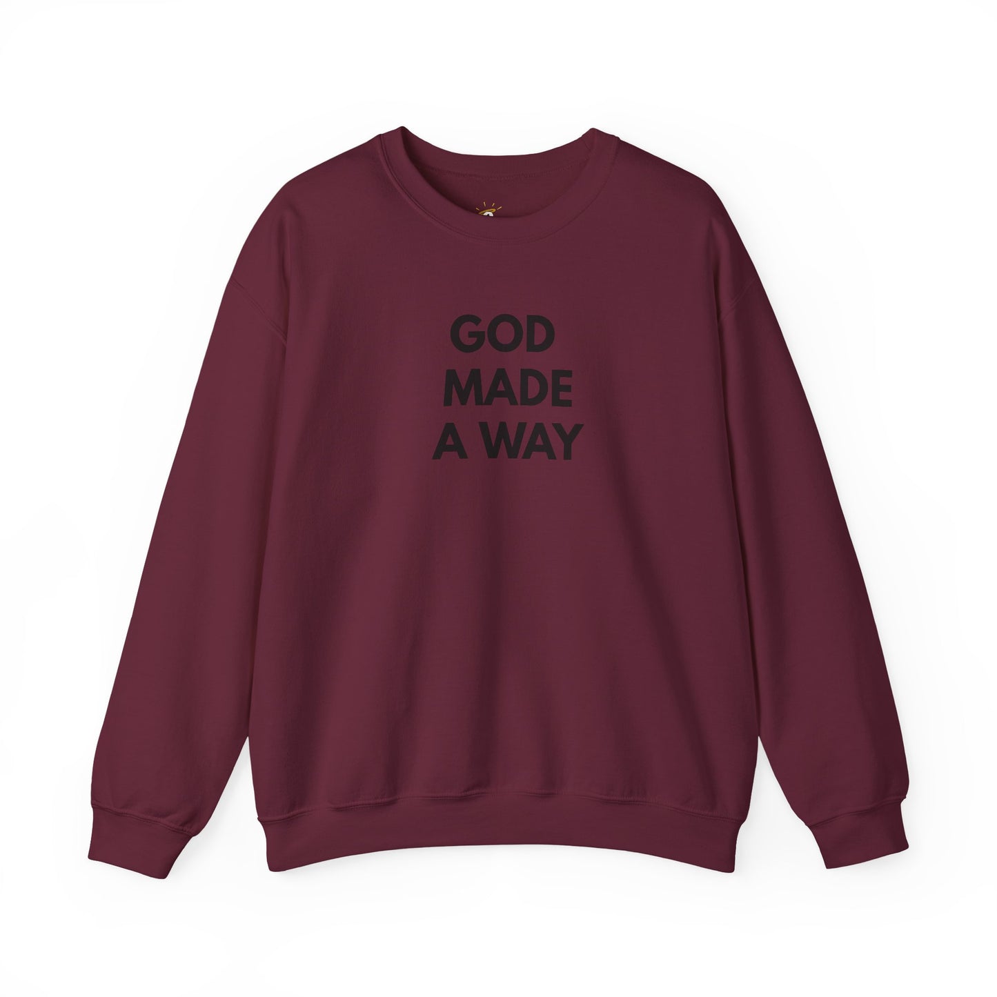 God Made A Way Unisex Heavy Blend™ Crewneck Sweatshirt