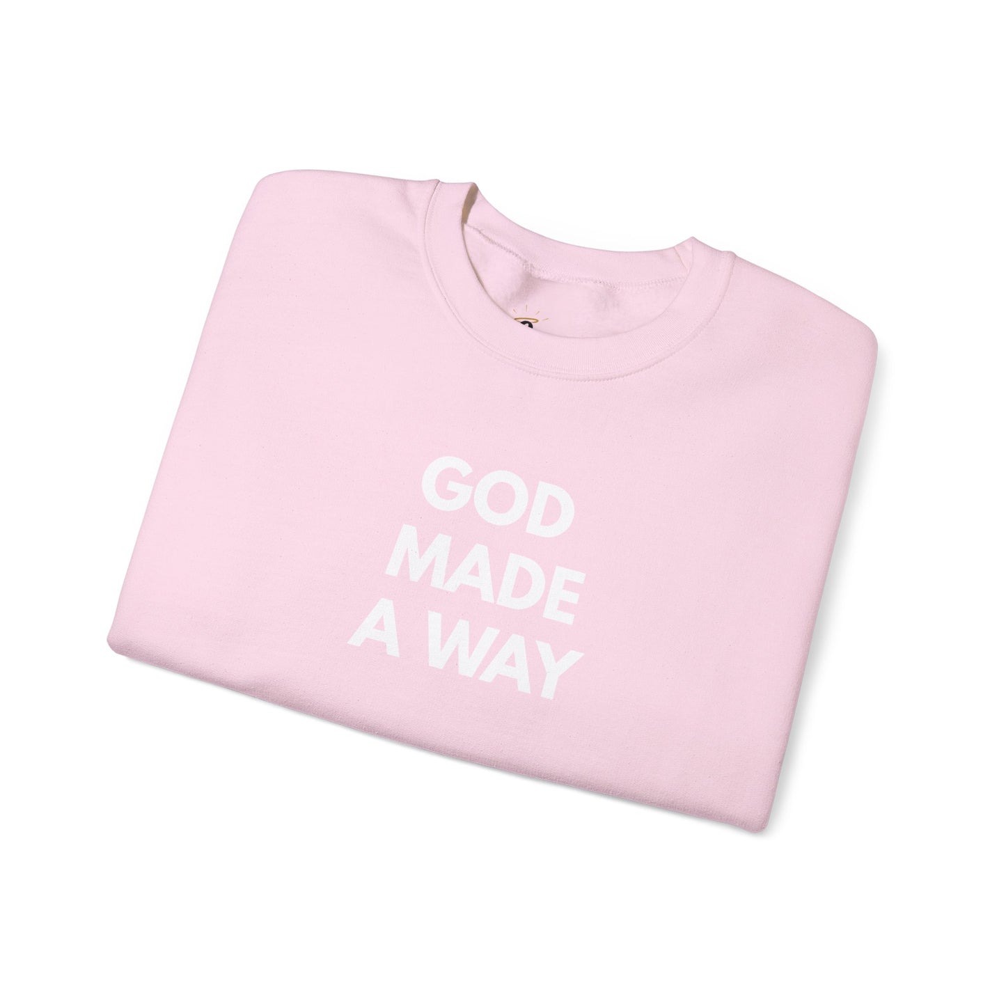 God Made A Way Unisex Heavy Blend™ Crewneck Sweatshirt