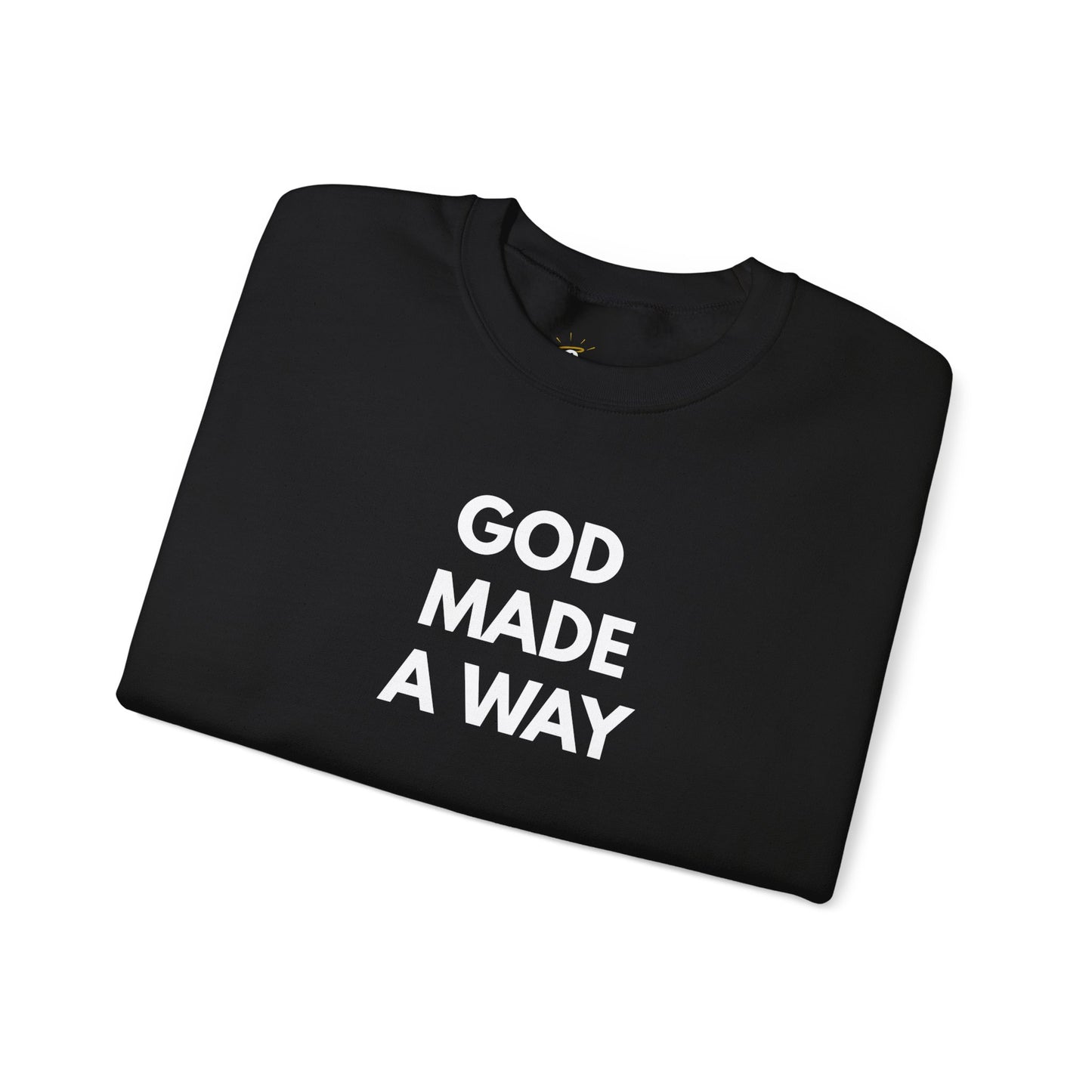 God Made A Way Unisex Heavy Blend™ Crewneck Sweatshirt