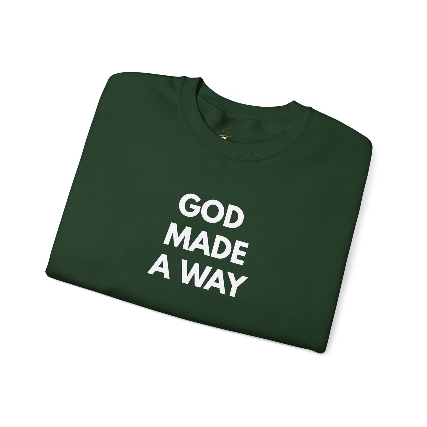 God Made A Way Unisex Heavy Blend™ Crewneck Sweatshirt