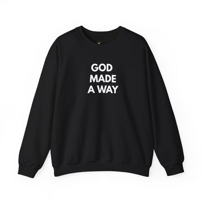 God Made A Way Unisex Heavy Blend™ Crewneck Sweatshirt