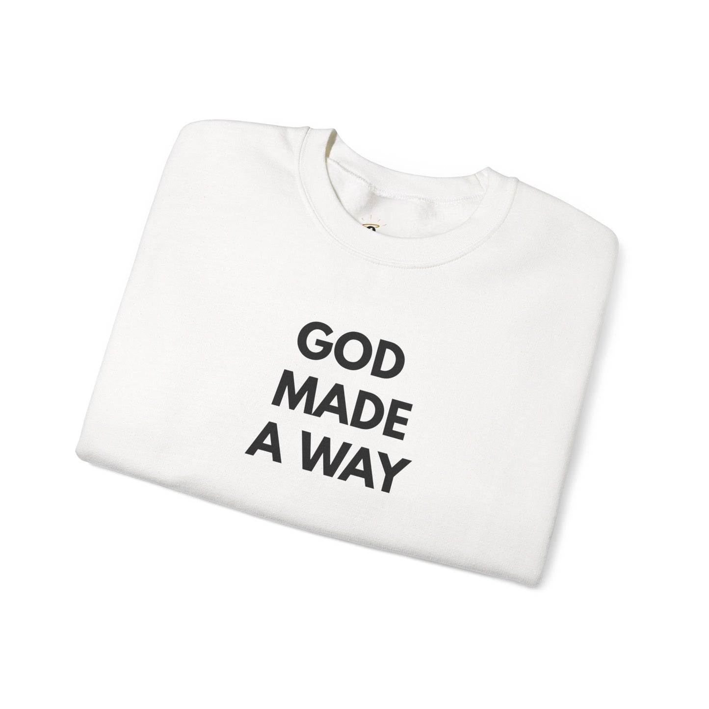 God Made A Way Unisex Heavy Blend™ Crewneck Sweatshirt